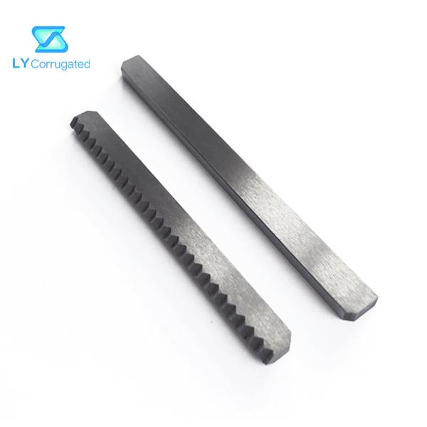 Buy cheap 3mm Thick Zigzag Bag Cutting Knife Packaging Machine Steel Saw Serrated Blade from wholesalers
