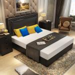 Colorful Storage Hotel Luxury Bed Frame
