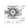Buy cheap 48Volt Driving 2300W AGV Drive Unit Horizontal Two Wheel Differential Series In One from wholesalers