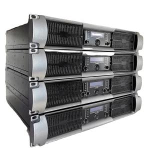 China Black Silver 2U CLASS H 800W Analog Power Amplifier on sale