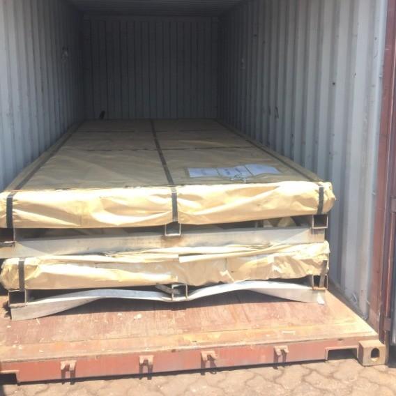 Buy cheap Back Paint Thickness 5-25um EN Corrugated Steel Roofing Sheet for Construction from wholesalers
