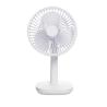 Buy cheap White Black Pink Portable Table Fan With Battery 10000mAh from wholesalers