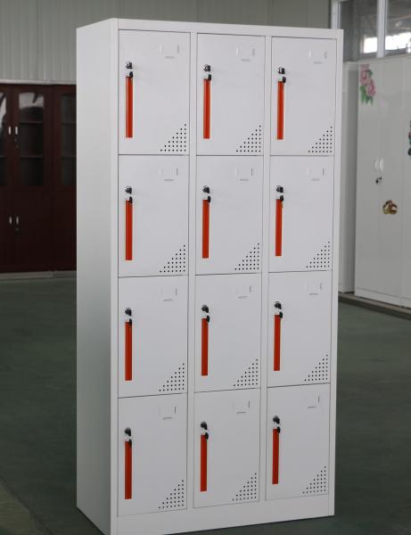 Buy cheap 12 Door Steel Office Lockers Cold Rolled Plate from wholesalers