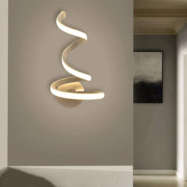 Buy cheap Bedside Room Bedroom Creative Wall Mount Wall Lamp Decor Arts LED Spiral Light(WH-OR-107) from wholesalers