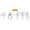 Buy cheap SUS304 RFID Tripod Turnstile Gate 30-45 Persons / Min Electronic Access Control Entrance from wholesalers