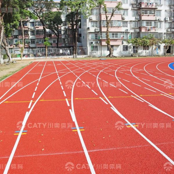Buy cheap Permeable Porous EPDM Rubber Track Flooring by EPDM Color Granules Recycled Rubber Granules from wholesalers