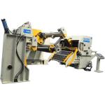 Electric Hydraulic Hole Puncher Coil Feeder Straightener For Metal Sheets With