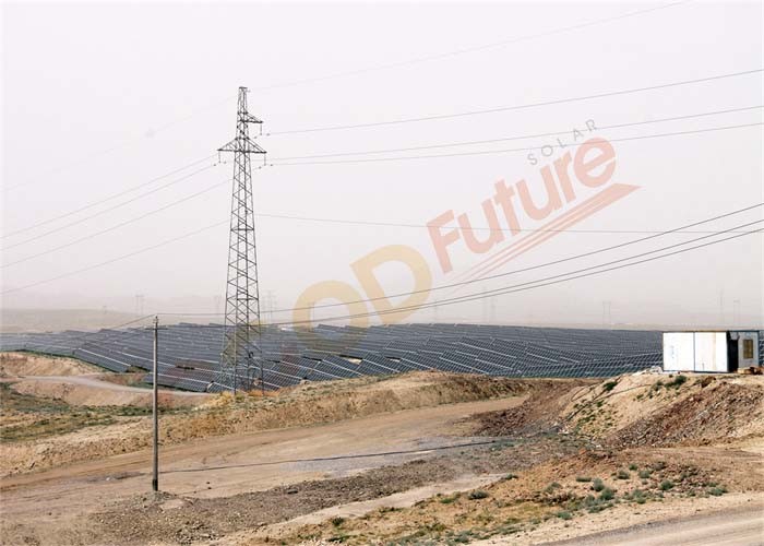 Single Axis 1P Tracker 60 Degree Solar Panels Tracking System