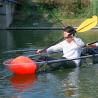Buy cheap High Versatility Small Plastic Fishing Boat , Outdoor 2 Person Clear Bottom Kayak from wholesalers