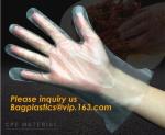 kitchen cooking barbecue plastic gloves pe disposable gloves waterproof