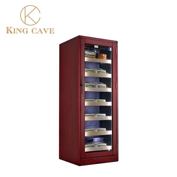 Buy cheap Commercial Lockable Wooden Humidors Cabinet Reagan Humidor Wine Fridge from wholesalers