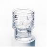 Buy cheap Transparent Coffee Ripple Glassware Ribbed Glass Cups Whiskey Juice Drinking from wholesalers