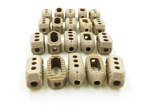 Buy cheap Customizable PEEK CNC Machining Components Abrasion Resistance from wholesalers