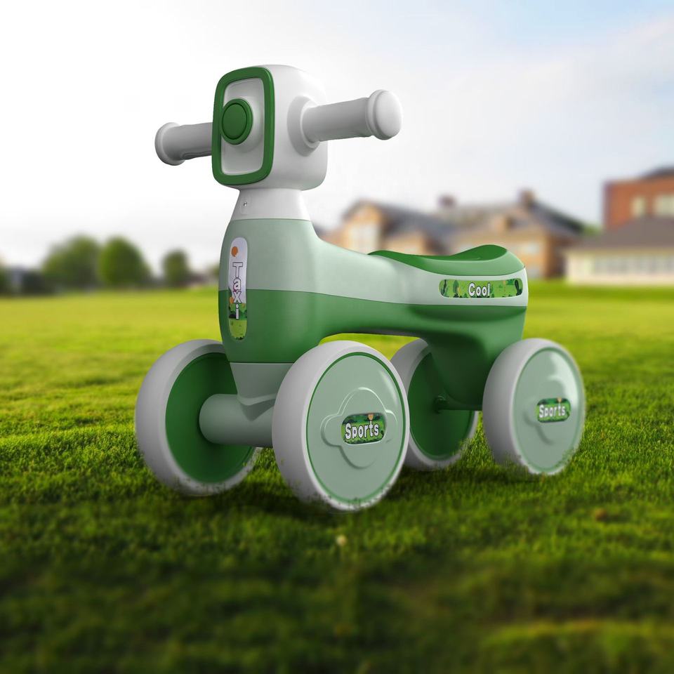 Unisex Cute Walker Balancing Balance Bike Ride On Scooter Car Toys for Kids G.W 2.5kg