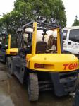 Japan TCM FD50 Second Hand Fork Lift Trucks 5 Ton Hydraulic System