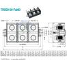 Buy cheap 60.00mm 600V PC UL94 M16 Terminal Blocks For Industrial Control from wholesalers