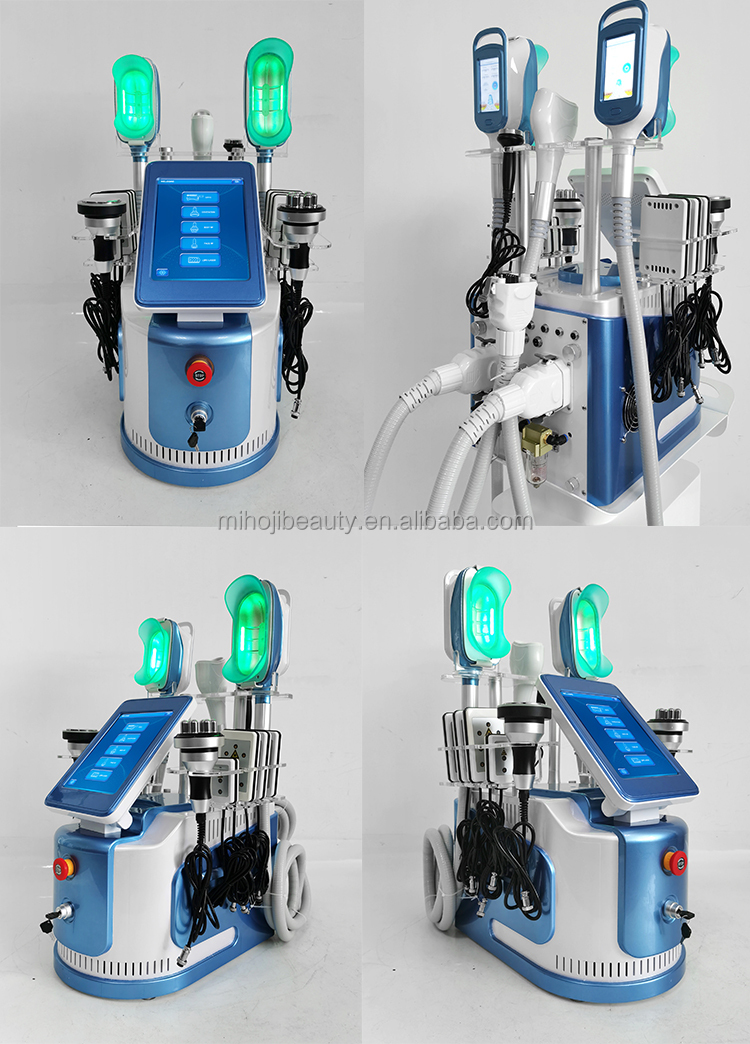 5 Handles Cryolipolysis Slimming Machine Body RF With LCD Display