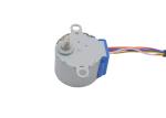 Permanent Magnet Gear Stepper Motor Low Noise 12V 5-Wire Gear Stepper Motor