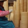 Buy cheap Chinese whole sale factory direct selling 18cm- 30cm deeper 2-layer kitchen round bamboo steamer with lid from wholesalers