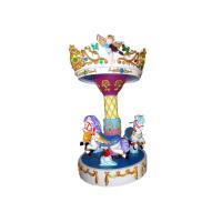Buy cheap Durable Mini Carousel Ride 3 Seats Careful Painting High Temperature Resistance product