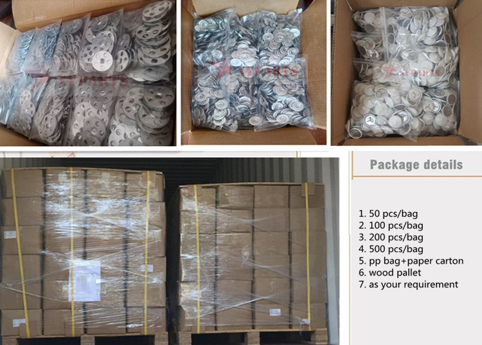 36mm Tile Backer Board Insulation Fixing Washer Discs For Walls And Floors