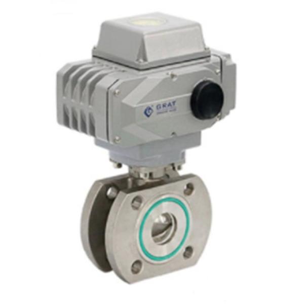 ASME On Off Explosion Proof Electric Actuator Ball Valve Electric Motorized