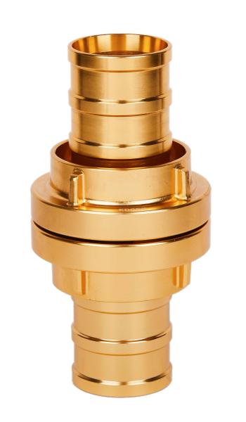 Buy cheap German Storz Hose Coupling - 65mm -2.5”-Hydrant Fire Hose Coupling -Gold Oxidation from wholesalers
