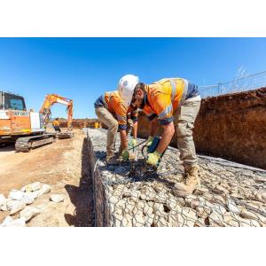 ISO9001 Rustproof Hexagonal PVC Coated Wire Mesh