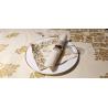 Buy cheap high qlty disposable soft luxury water proof table cover for party and hotel banquet weeding from wholesalers
