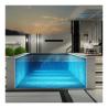 Buy cheap Fliter Pump Accessories Hotel Above Ground Prefab Endless Acrylic Pane Swimming Pool from wholesalers