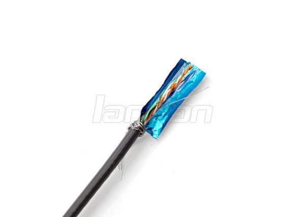 Buy cheap Unshield 0.50mm PVC 100Mhz SFTP Cat5e BC Lan Cable from wholesalers