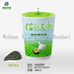Company Logo Printed Disposable Paper Cup For Hot Beverage , Instant Green Tea