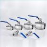 Buy cheap Manual Control Ball Valve for DN80 Stainless Steel 301 Female Threaded Ball Valve from wholesalers