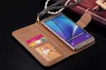 Luxury Mk Brand PU leather TPU Case Cover For iPhone 4 5 6s plus SAMSUNG S6 S7