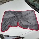 Customized Logo 700-1300gsm Microfiber Twisted Loop Wash Towel for Automotive