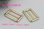 New product 38 mm hanging brush anti brass color zinc alloy metal slide