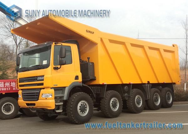 Buy cheap GINAF 10 x 6 HD Mining Dump Truck Chassis PACCAR MX340 340 Kw / 460 Hp from wholesalers