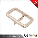 Hot sale 28.17*19.51mm light gold Tri-glide adjustable strap bruckle