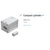 Buy cheap Festo Elbow with Zinc Swivel Fitting and NBR Seals from wholesalers