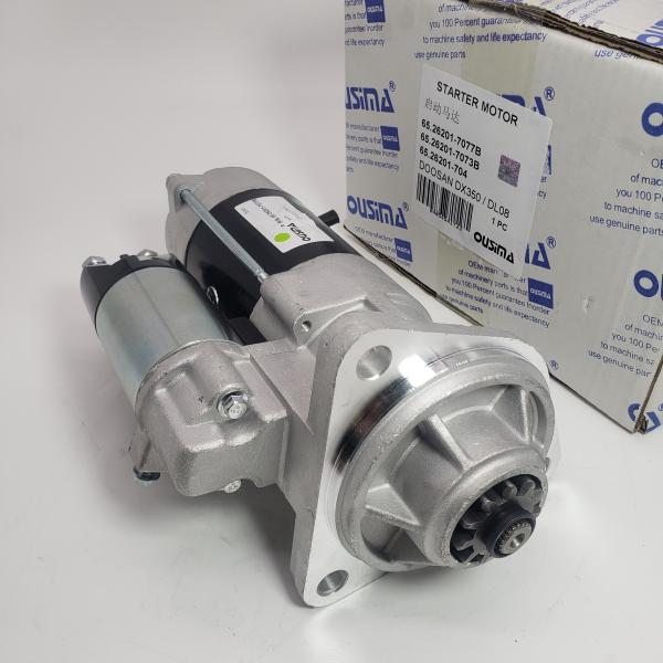 Buy cheap 65.26201-7077B Diesel Engine Starter Motor 65.26207-7073B 65.26201-704 For Doosan DX350 DL08 from wholesalers