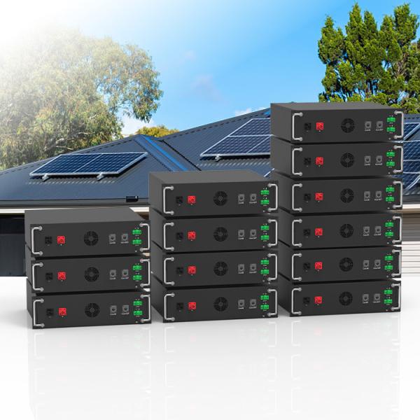 100kwh Commercial Solar Energy Storage Battery 200KWH Lifepo4 Hybrid Inverter