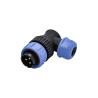 Buy cheap Nylon PA66 Sp21 Ip68 Male Plastic Connector Right Angled 9 Pin 22awg from wholesalers
