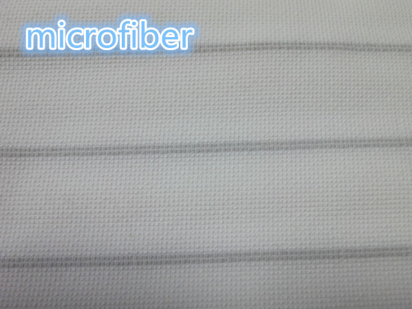 Gray White Weaving Coral Fleece Microfiber Fabric 580gsm Mop Pad Fabric