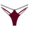 Buy cheap Cotton Womens Underwears Double Shine Thin Straps G-String Thong Bikini Seamless Pants Ladies from wholesalers