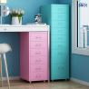 Buy cheap Compact Colorful 6 Drawer Mobile Under Desk Cabinet Space Saving from wholesalers