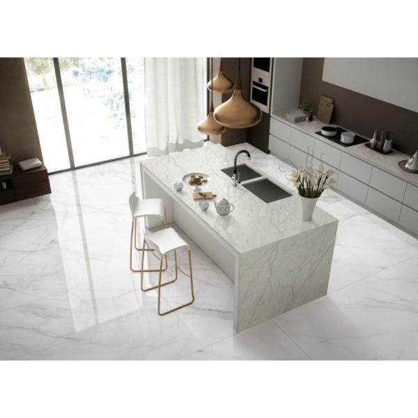 Buy cheap Mixed Colors Background Carrara Quartz Countertops 2cm 3cm Thickness from wholesalers