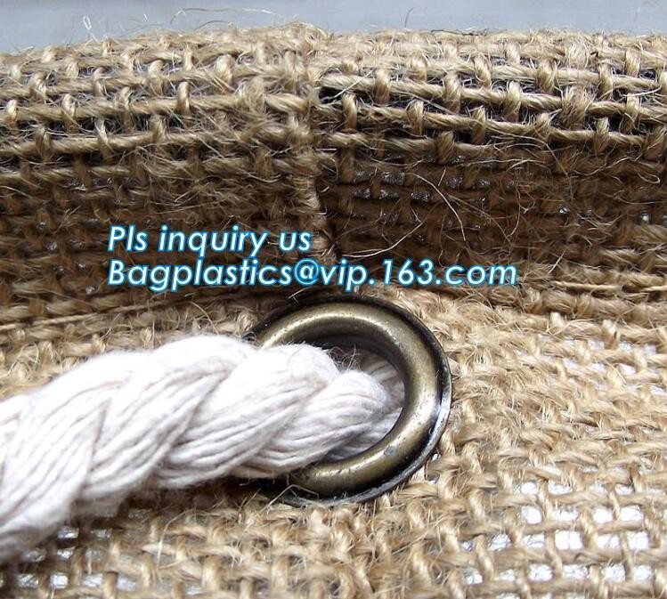 Jute material small toy storage basket,Printing set of 3 Jute storage basket ,storage bin , laundry basket bin bagease