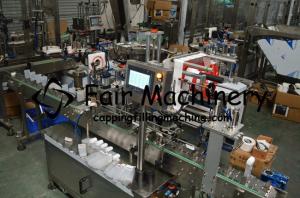 China 30Bottles/Min 0.75KW Screw Capping Machine Linear Plastic Jar Cap Sealing 60HZ on sale