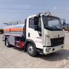 Buy cheap 5m3 Mobile Fuel Tank Dispenser Truck 5000L SINOTRUK HOWO Oil Bowser Truck from wholesalers