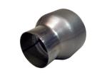 Aluminized Steel 2 Inch Id 3 Inch Od Exhaust Pipe Adapter Mirror Polished